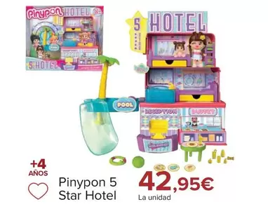 Oferta de PinyPon - 5 Star Hotel por 42,95€ en Carrefour