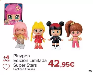 Oferta de PinyPon - Edicion Limitada Super Stars por 42,95€ en Carrefour