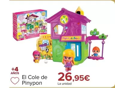 Oferta de PinyPon - El Cole De Pinypon por 26,95€ en Carrefour