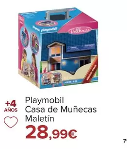 Oferta de Playmobil  - Casa De Munecas Maletin por 28,99€ en Carrefour