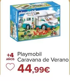 Oferta de Playmobil - Caravana De Verano por 44,99€ en Carrefour