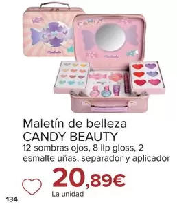 Oferta de Candy Beauty - Maletin De Belleza por 20,89€ en Carrefour