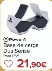 Oferta de Powera - Base De Carga Dualsense Para Ps5 por 21,9€ en Carrefour