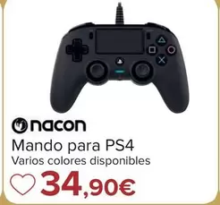 Oferta de Nacon - Mando Para Ps4 por 34,9€ en Carrefour