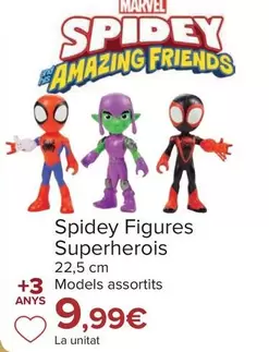 Oferta de Spidey Figuras Superheroes por 9,99€ en Carrefour