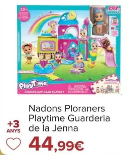 Oferta de Bebés Llorones - Playtime Guardería De Jenna por 44,99€ en Carrefour