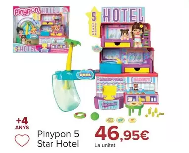 Oferta de PinyPon - 5 Star Hotel por 46,95€ en Carrefour