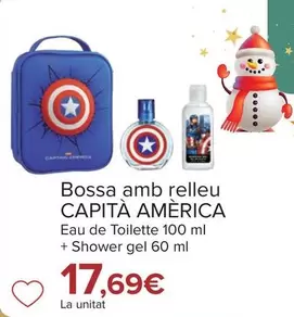 Oferta de Capitán América - Bolso Con Relieve por 17,69€ en Carrefour