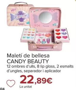 Oferta de Candy Beauty - Maletin De Belleza por 22,89€ en Carrefour