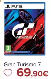 Oferta de Gran Turismo 7 por 69,9€ en Carrefour