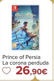 Oferta de Nintendo SWITCH - Prince Of Persia La Corona Perdida por 26,9€ en Carrefour