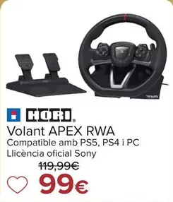 Oferta de Hori - Volante Apex RWA por 99€ en Carrefour