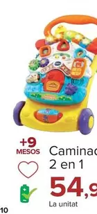 Oferta de Vtech - Andador Andandin 2 En 1 por 54,99€ en Carrefour