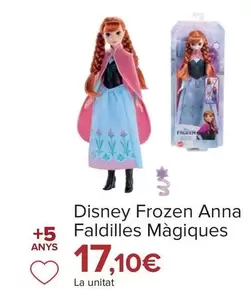 Oferta de Disney - Frozen Anna Falda Magica por 17,5€ en Carrefour