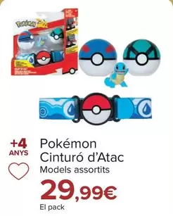 Oferta de Pokemon - Cinturon De Ataque por 29,99€ en Carrefour