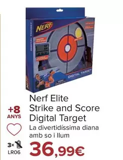 Oferta de Nerf - Elite Strike And Score Digital Target por 36,99€ en Carrefour