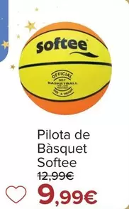 Oferta de Balon De Baloncesto  Softee por 9,99€ en Carrefour