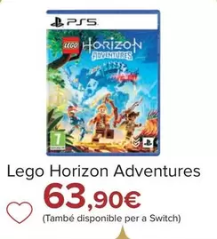 Oferta de Lego Horizon Adventures por 63,9€ en Carrefour