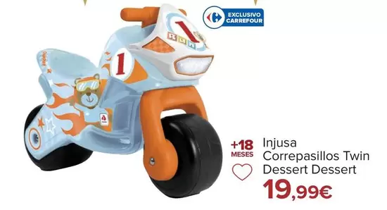 Oferta de Injusa - Correpastillos Twin Dessert Dessert por 19,99€ en Carrefour