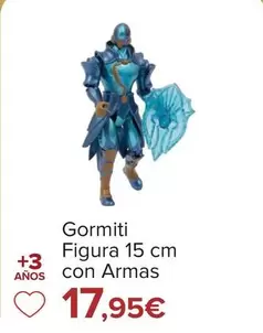 Oferta de Gormiti - Figura 15 Cm Con Armas por 17,95€ en Carrefour