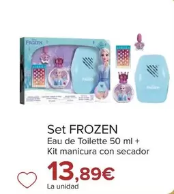 Oferta de Frozen - Set por 13,89€ en Carrefour