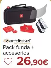 Oferta de Ardistel - Pack Funda + Accesorios por 26,9€ en Carrefour