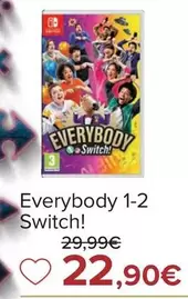 Oferta de Nintendo SWITCH - Everybody 1-2 Switch! por 22,9€ en Carrefour