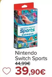 Oferta de Nintendo SWITCH - Sports por 39,9€ en Carrefour