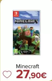 Oferta de Nintendo SWITCH - Minecraft por 27,9€ en Carrefour