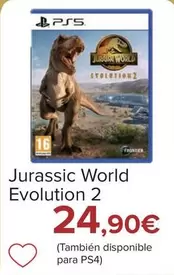 Oferta de Frontier - Jurassic World Evolution 2 por 24,9€ en Carrefour