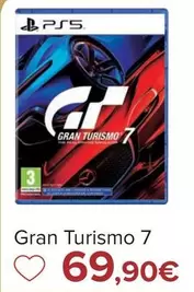 Oferta de Gran Turismo 7 por 69,9€ en Carrefour