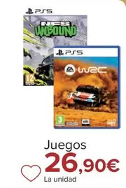 Oferta de Juegos por 26,9€ en Carrefour