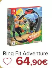 Oferta de Nintendo SWITCH - Ring Fit Adventure por 64,9€ en Carrefour