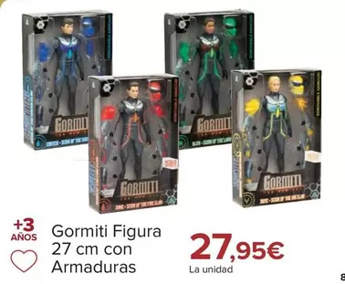 Oferta de Gormiti Figura 27 Cm Con Armaduras por 27,95€ en Carrefour