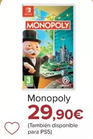 Oferta de Nintendo SWITCH  - Monopoly por 29,9€ en Carrefour