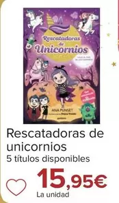 Oferta de Rescatadoras De Unicornios por 15,95€ en Carrefour