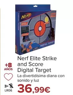 Oferta de Nerf - Elite Strike And Score Digital Target por 36,99€ en Carrefour