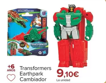 Oferta de Transformers Earthpark Cambiador por 9,1€ en Carrefour