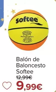 Oferta de Balon De Baloncesto  Softee por 9,99€ en Carrefour