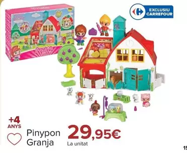 Oferta de PinyPon - Granja por 29,95€ en Carrefour