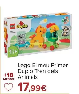 Oferta de LEGO - Mi Primer Duplo Tren De Los Animales  por 17,99€ en Carrefour