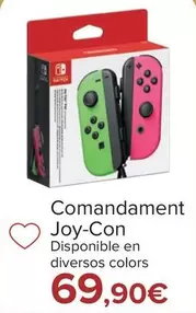 Oferta de Mando Joy-Con por 69,9€ en Carrefour