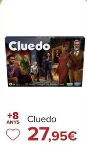 Oferta de  Cluedo por 27,95€ en Carrefour