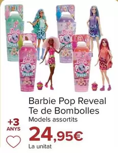 Oferta de Barbie - Pop Reveal Té De Burbujas  por 24,95€ en Carrefour