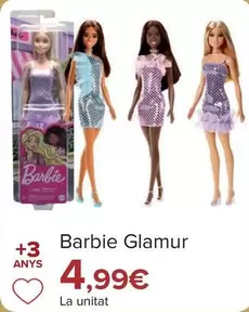 Oferta de Barbie - Glamour por 4,99€ en Carrefour