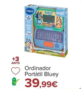 Oferta de Bluey - Ordenador Portátil  por 39,99€ en Carrefour