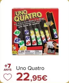 Oferta de Uno - Quatro por 22,95€ en Carrefour