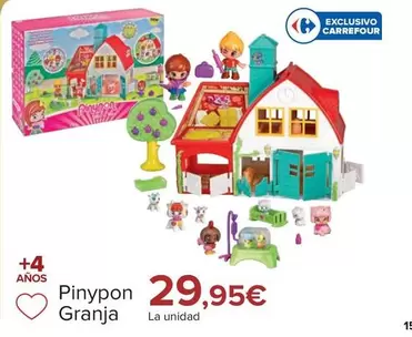 Oferta de PinyPon - Granja por 29,95€ en Carrefour