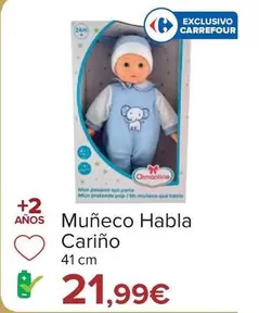 Oferta de Aimantine - Muñeco Habla Cariño  por 21,99€ en Carrefour