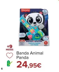 Oferta de Fisher-Price - Banda Animal Panda por 24,95€ en Carrefour